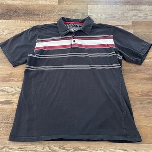 Anchor Blue Y2K style men’s polo shirt Large